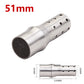 DB Killer silencieux 51/60 mm — Réducteur de bruit échappement universel